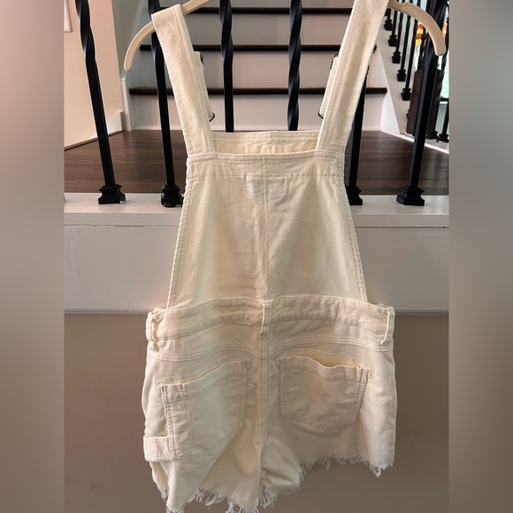 Anthropologie Pilcro Brand White Overalls - Picture 8 of 8